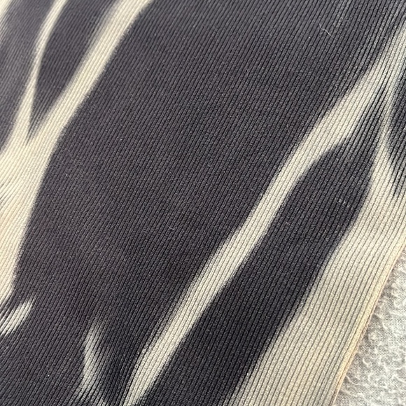 Anwnd Catsuit Bodysuit Small Ribbed Marbled Yoga Dance - Picture 8 of 10